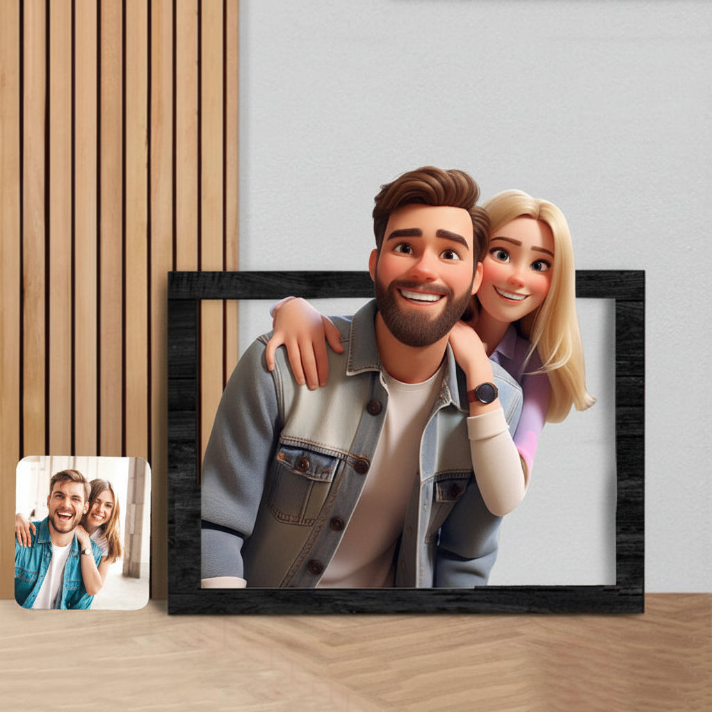 Wall Art Personalized Acrylic 3D Photo Frame