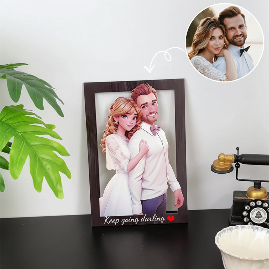 Wall Art Personalized Acrylic 3D Photo Frame