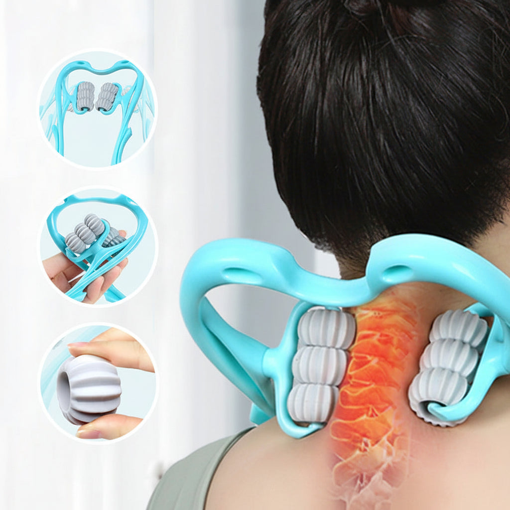 Neck Ergonomic Massager Manual Cervical
