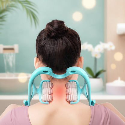 Neck Ergonomic Massager Manual Cervical
