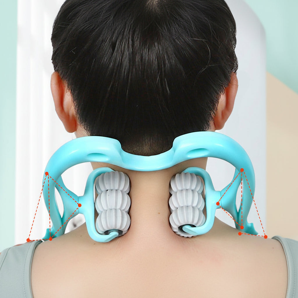 Neck Ergonomic Massager Manual Cervical
