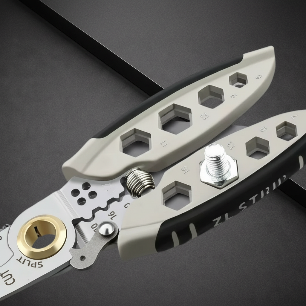 Wire Stripper Crimping Multi Tool With Steel