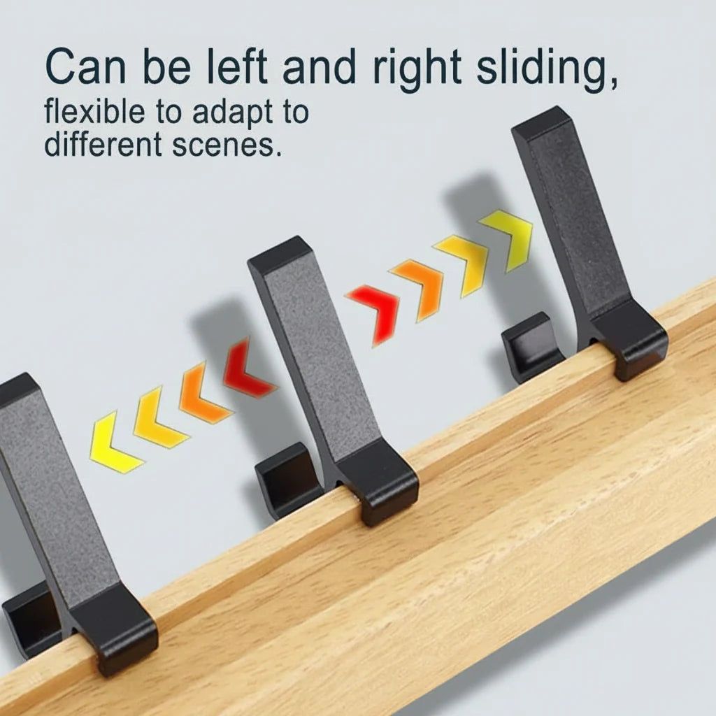 Wall Coat Rack Scandinavian Wood Hook