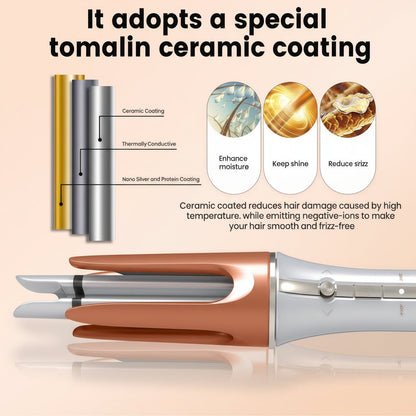 Hair Curler Automatic Curling Iron Ceramic