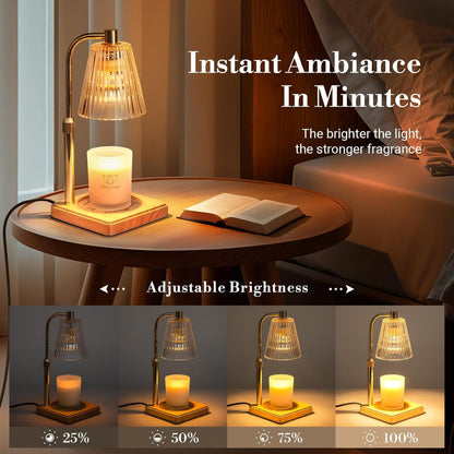 Candle Lamp Electric Wax Melting Table Light