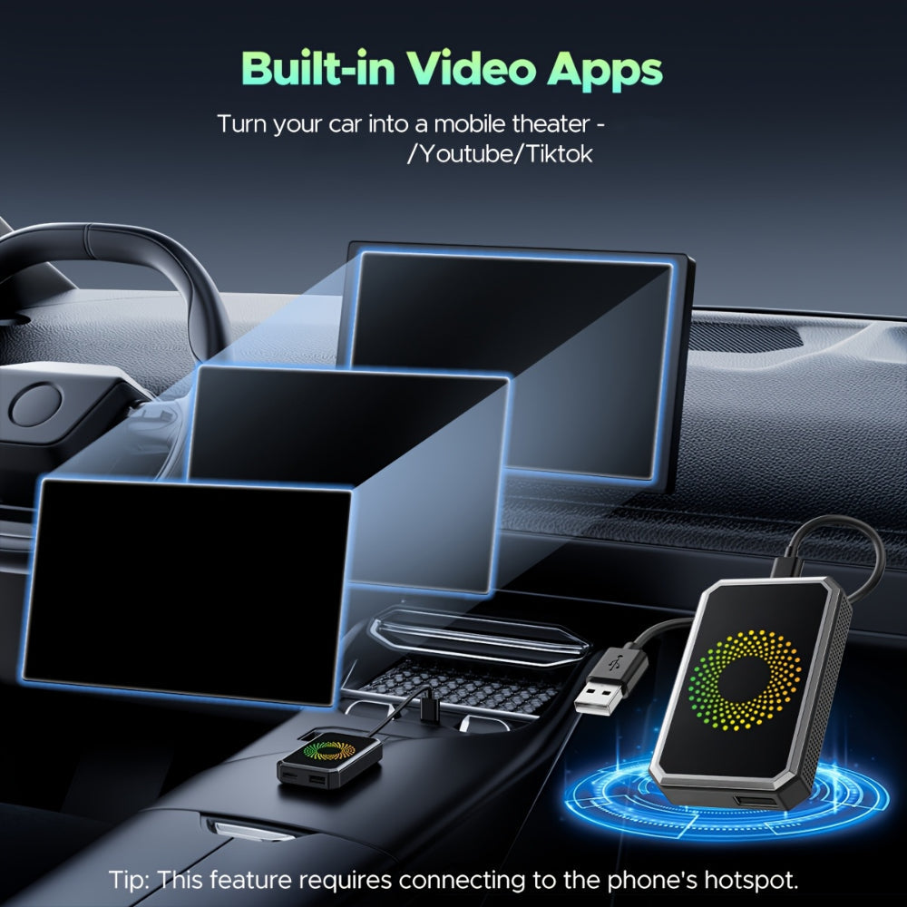 Car Adapter Wireless Media Streaming Auto