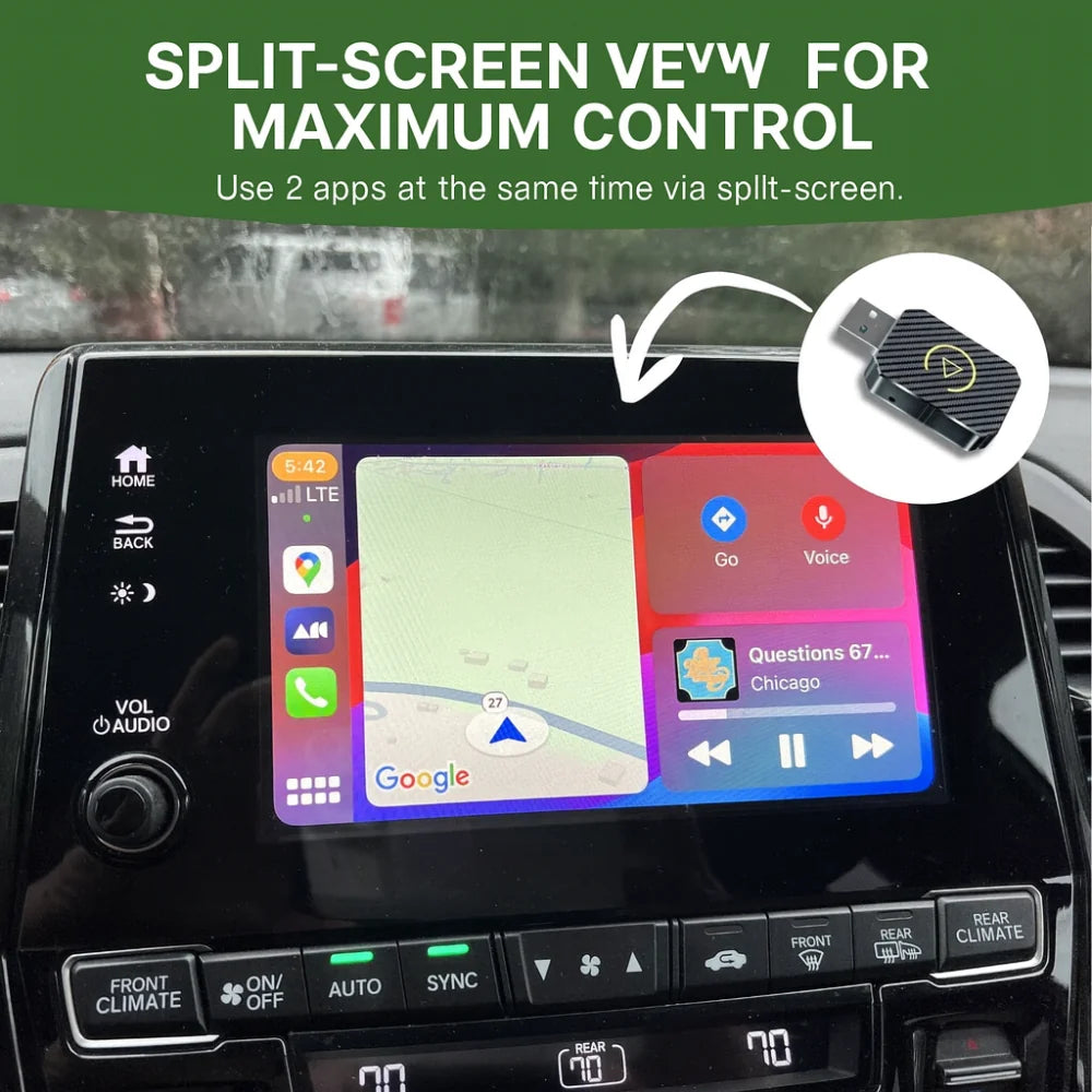 Car Adapter Wireless USB Smartphone
