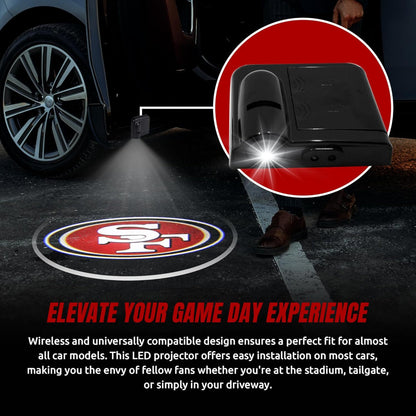 Car Door Light LED Projector Wireless Entry