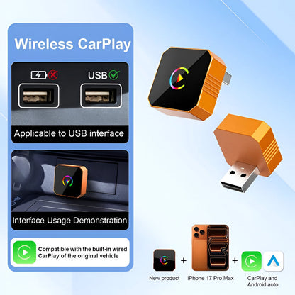 Carplay Adapter Wireless Mini USB Auto