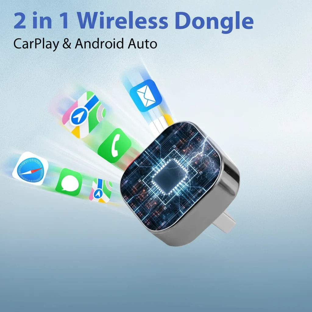 Wireless Carplay Adapter Android Auto USB
