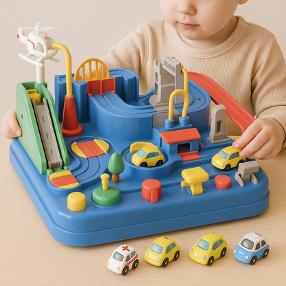 Car Track Toy City Adventure Puzzle Game