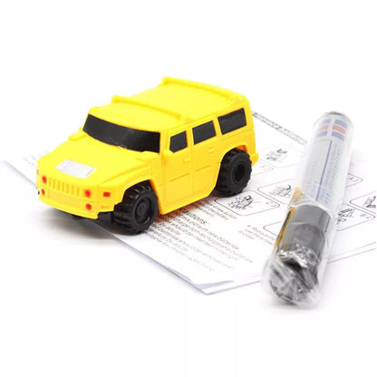 Toy Car Inductive Line Following Drawing