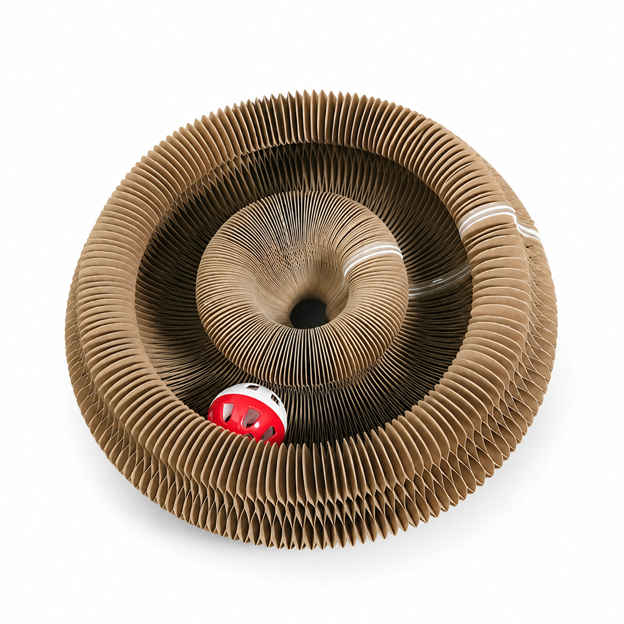 Cardboard Cat Maze Foldable Scratcher