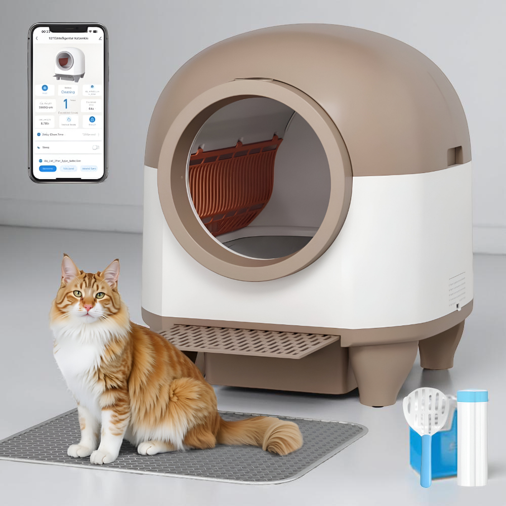 Cat Litter Box Automatic Self Cleaning App