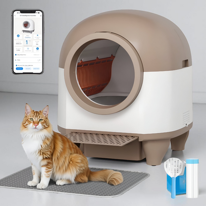 Cat Litter Box Automatic Self Cleaning App