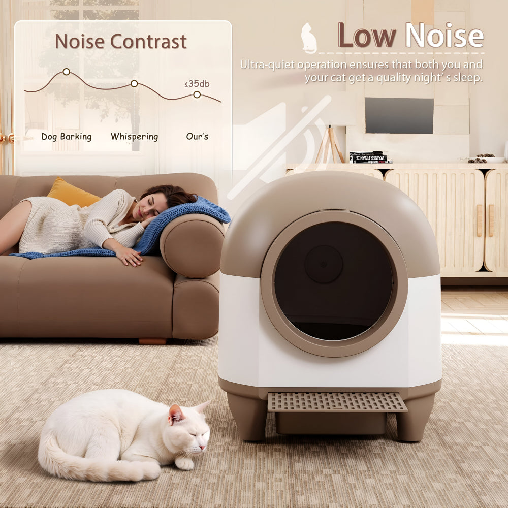 Cat Litter Box Automatic Self Cleaning App