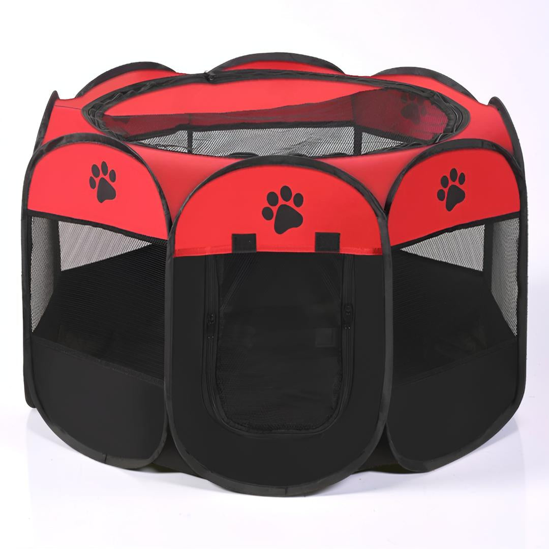 Cat Playpen Foldable Mesh Portable Pet Tent