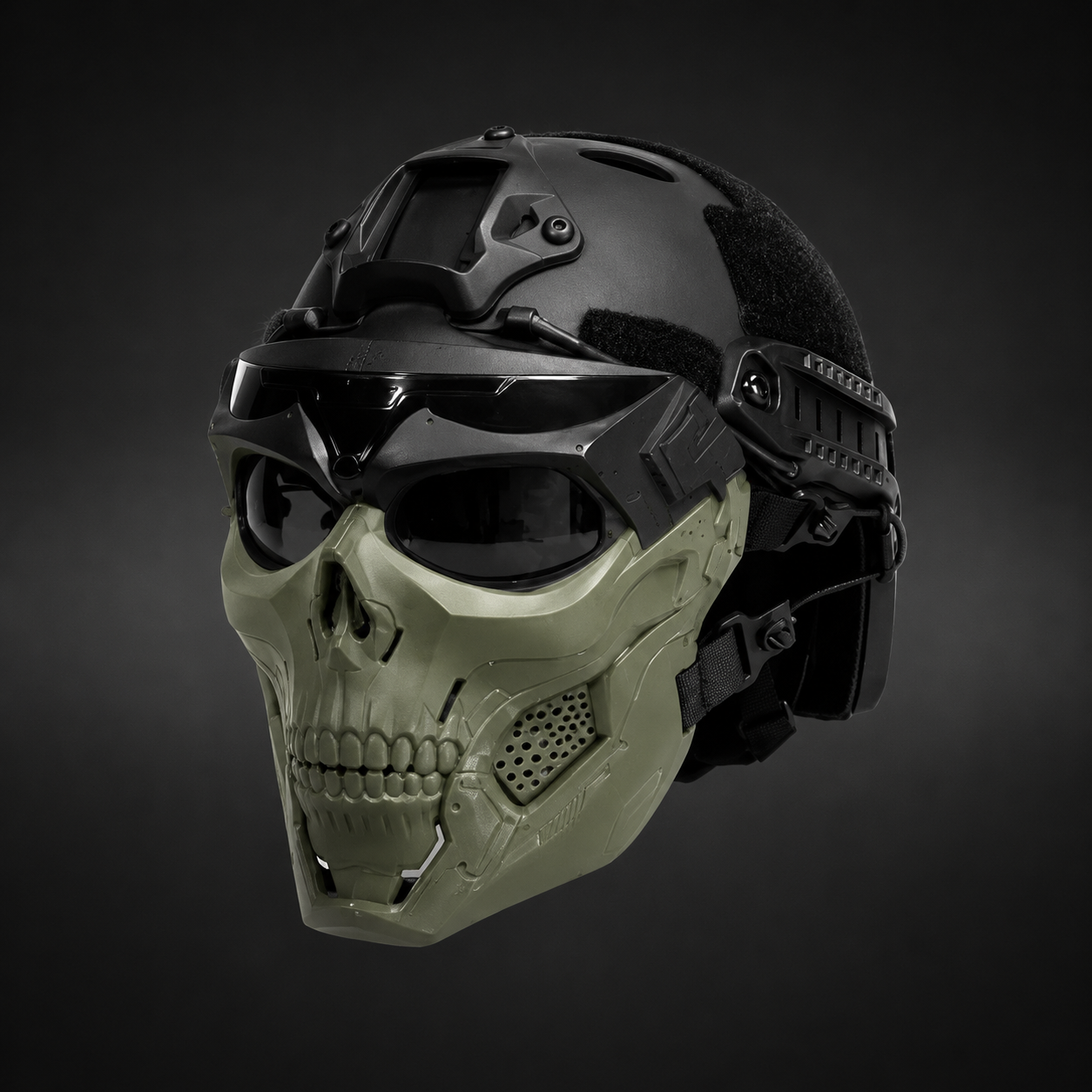 Halloween Mask Skull Tactical Helmet Outdoor