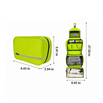Toiletry Bag Travel Cosmetic Bag Hanging Zip