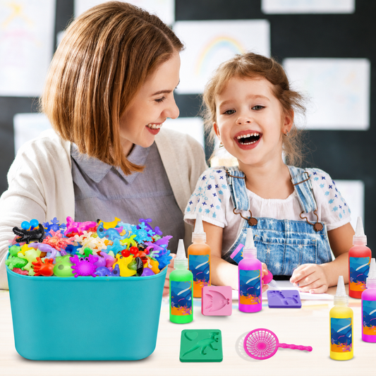 Kids Crafts Water Gel Animal Molds Creative