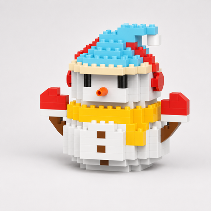 Christmas Building Blocks Set Fun Family
