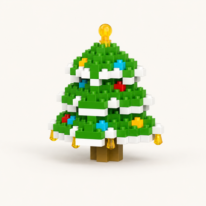 Christmas Building Blocks Set Fun Family