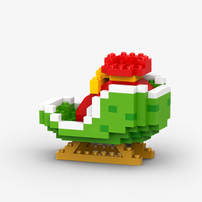 Christmas Building Blocks Set Fun Family