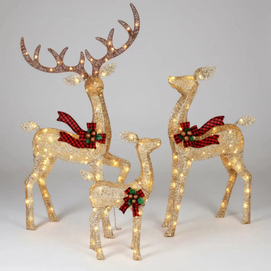 Christmas Outdoor Decorations LED Reindeer