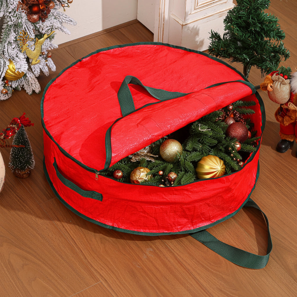 Ornament Storage Bag Polyester Christmas