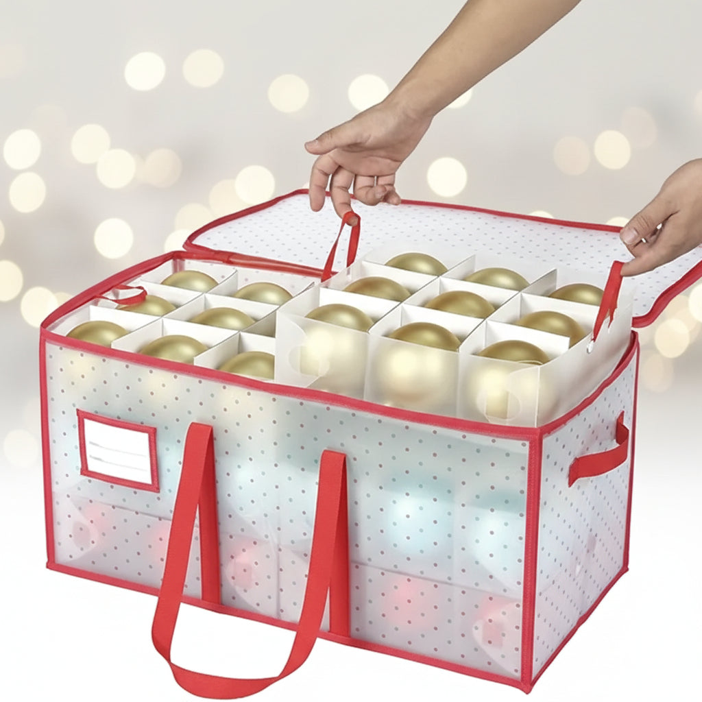 Christmas Ornament Storage Box Large