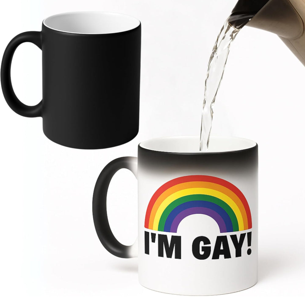 Coffee Mug Color Changing Heat Sensitive