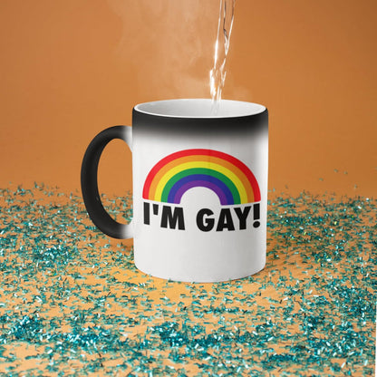 Coffee Mug Color Changing Heat Sensitive