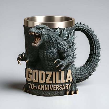 Coffee Mug Monster Figure 3D Sculpted