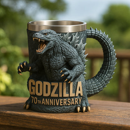 Coffee Mug Monster Figure 3D Sculpted