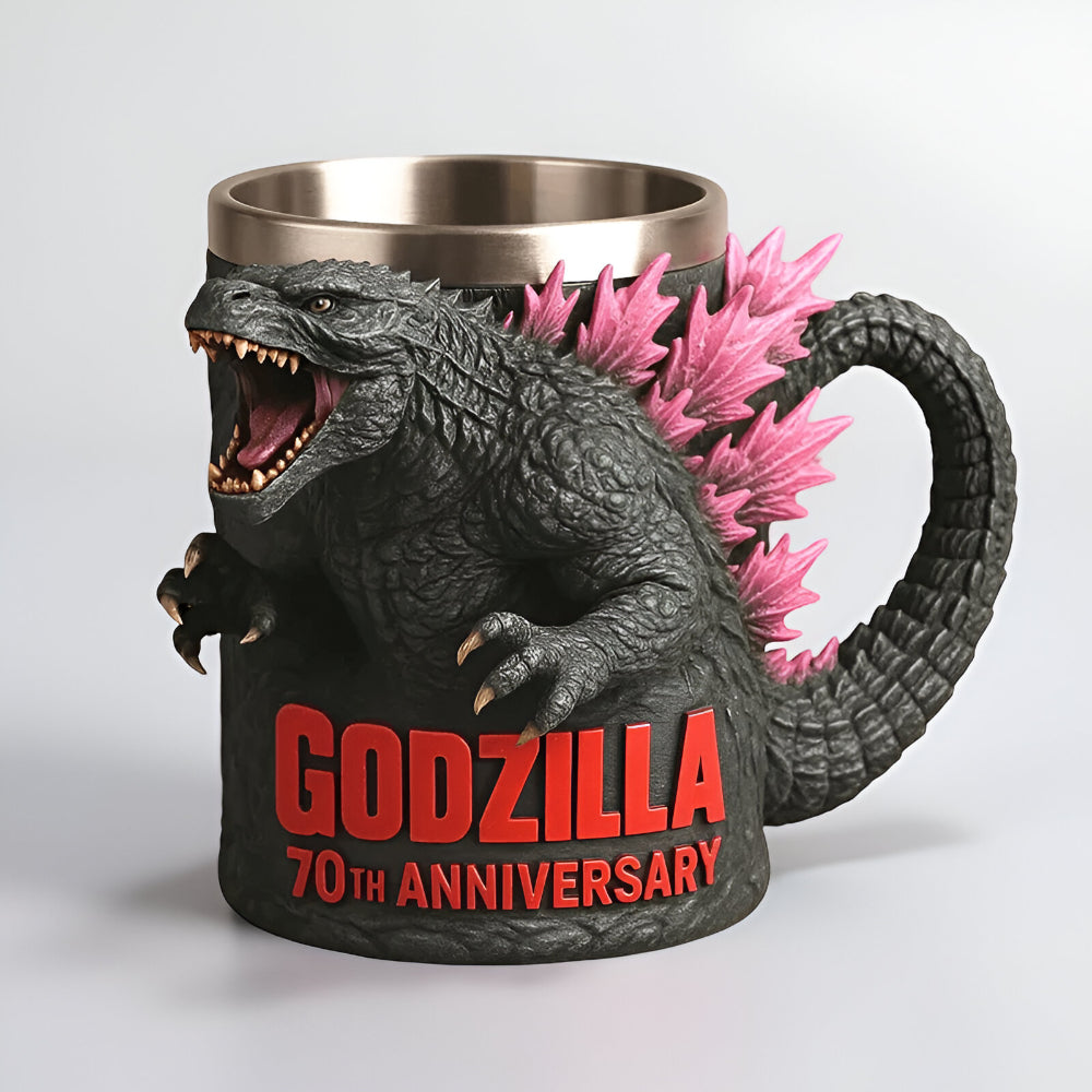 Coffee Mug Monster Figure 3D Sculpted