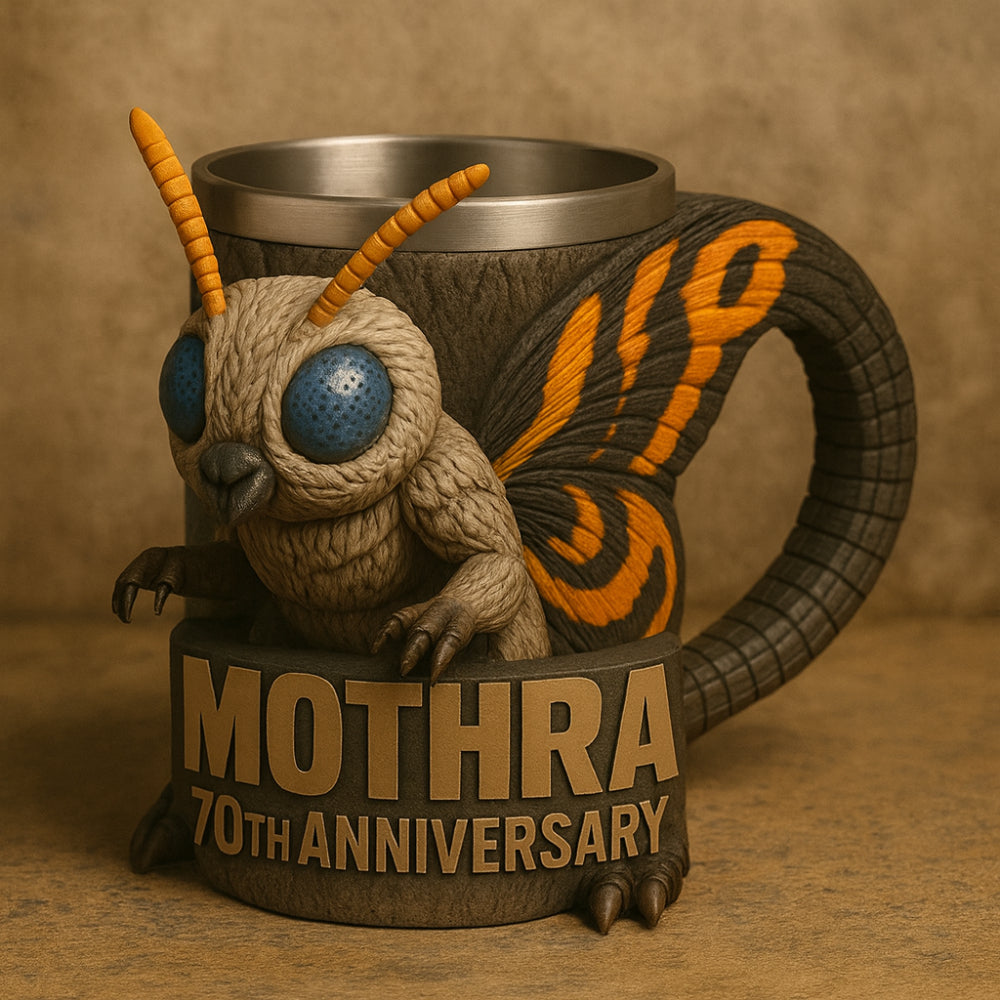 Coffee Mug Monster Figure 3D Sculpted
