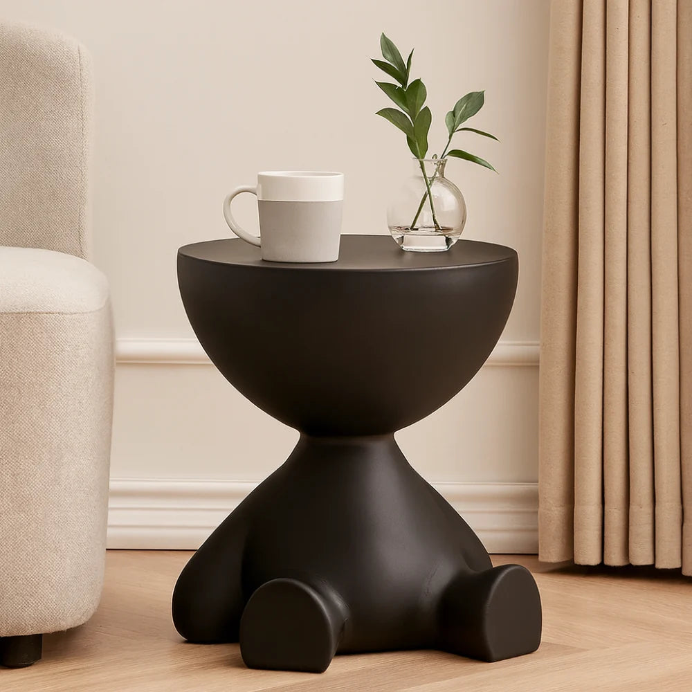 Coffee Table Round Modern Side Accent Stool