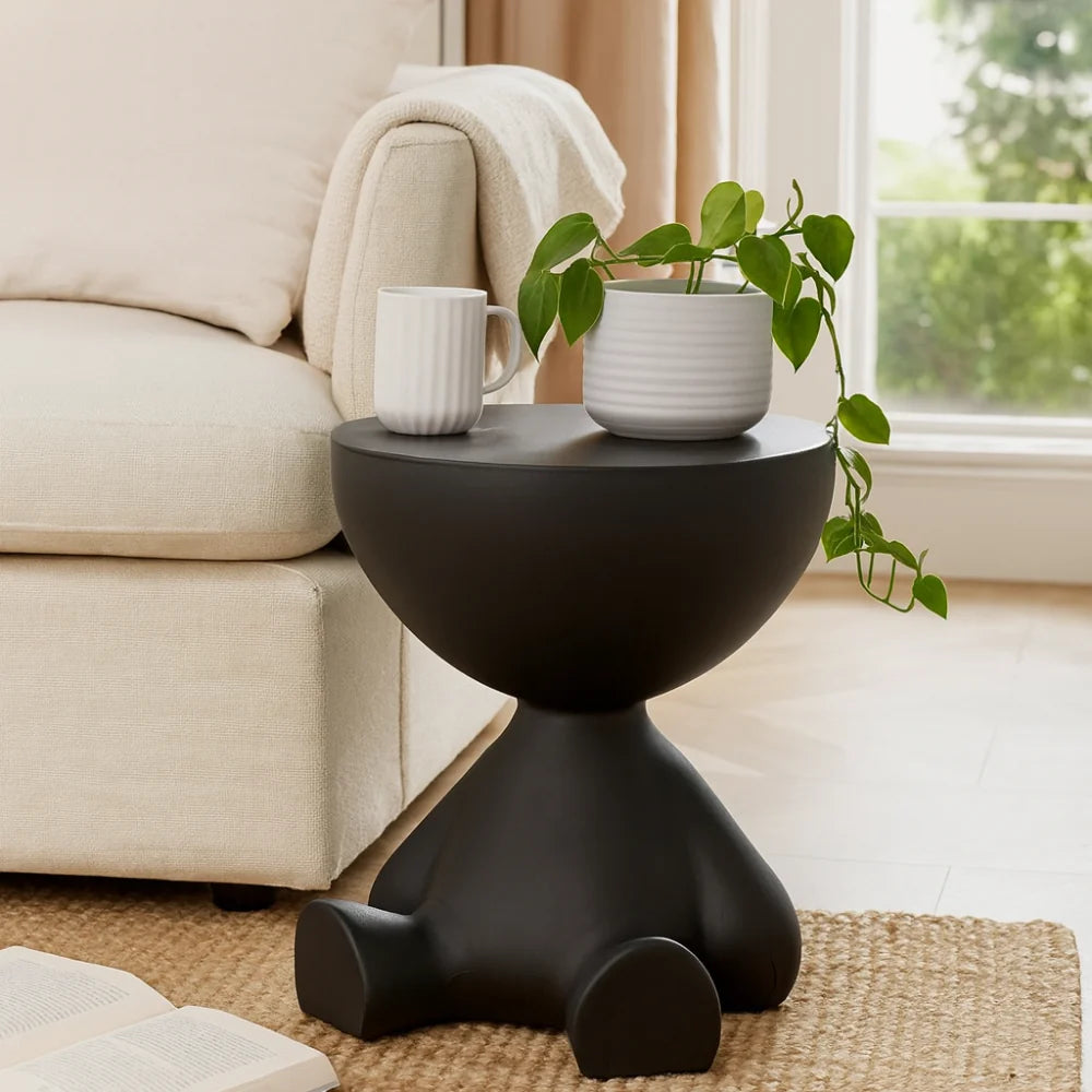 Coffee Table Round Modern Side Accent Stool