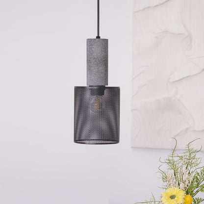 Urban Concrete Pendant Light Industrial LED