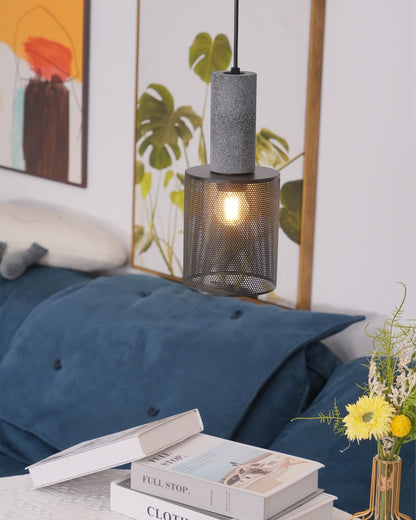 Urban Concrete Pendant Light Industrial LED
