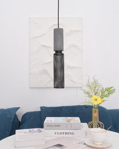 Urban Concrete Pendant Light Industrial LED