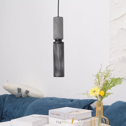 Urban Concrete Pendant Light Industrial LED