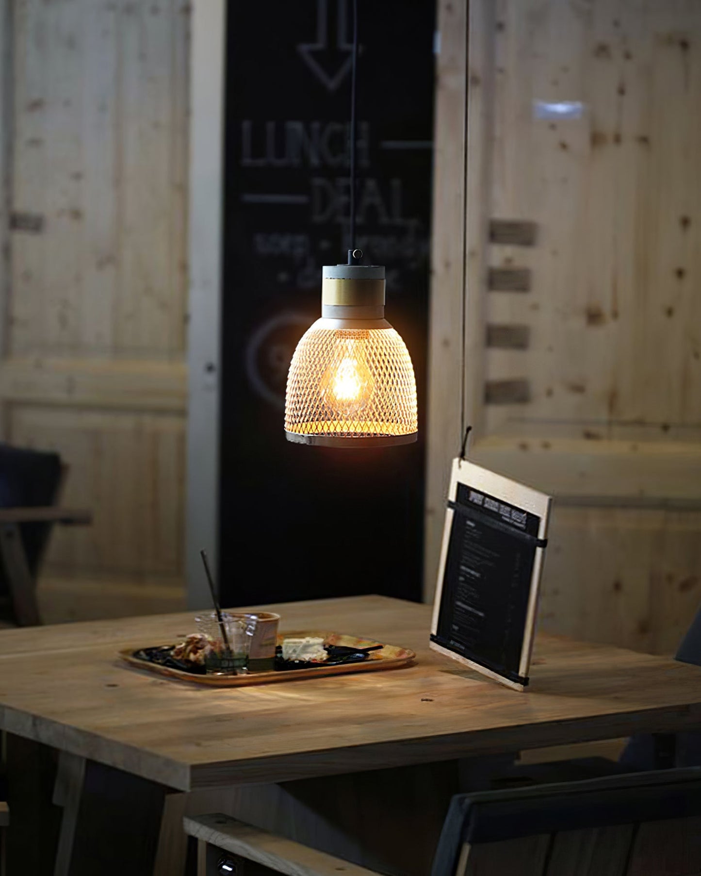 Urban Concrete Pendant Light Industrial LED