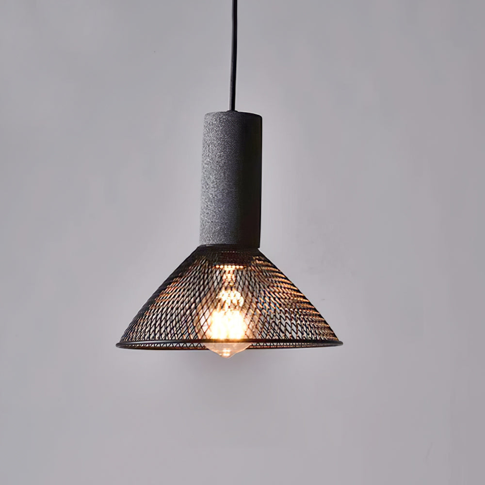 Urban Concrete Pendant Light Industrial LED