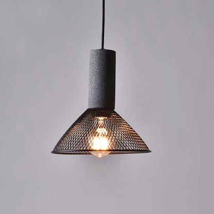 Urban Concrete Pendant Light Industrial LED