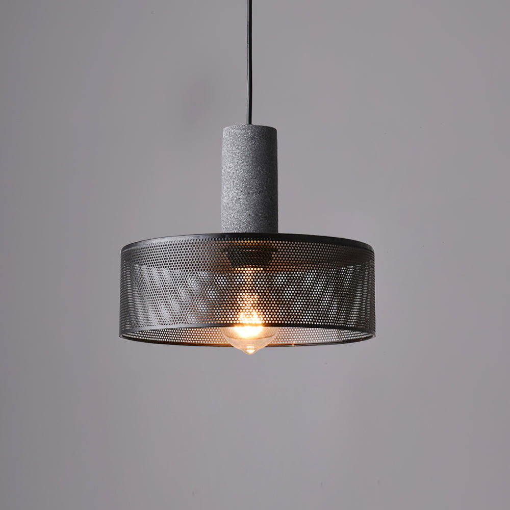 Urban Concrete Pendant Light Industrial LED
