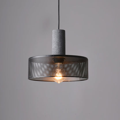 Urban Concrete Pendant Light Industrial LED
