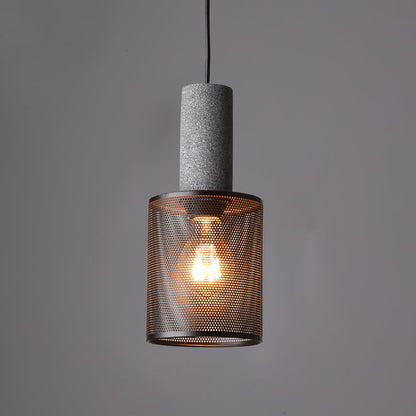 Urban Concrete Pendant Light Industrial LED