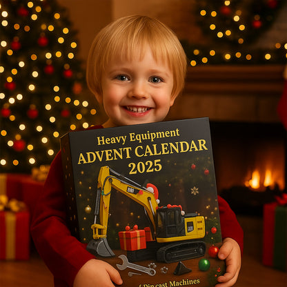 Construction Machinery Advent Calendar Mini