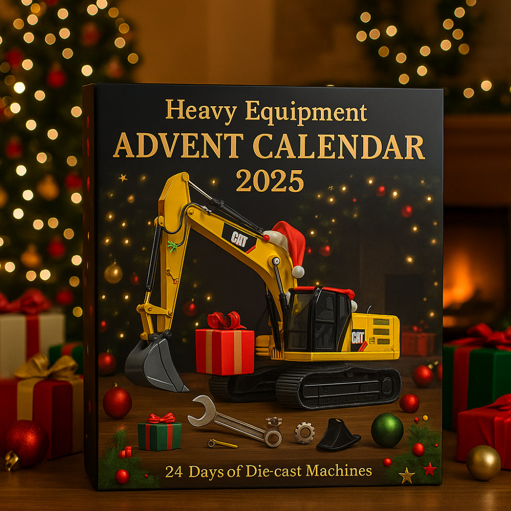Construction Machinery Advent Calendar Mini